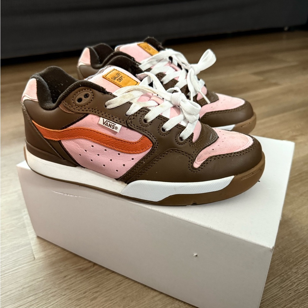 Gallery Dept Kids Sneakers - Pink, Brown, and Orange